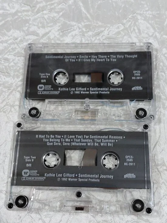 Kathie Lee Gifford Sentimental Journey Music Cassette 1992 Warner Special Produc - Picture 6 of 8